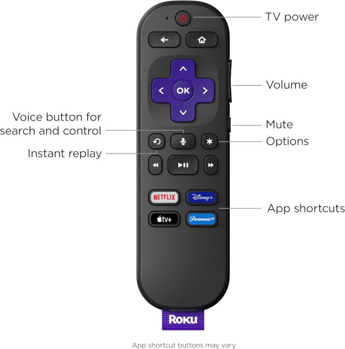 Roku Express 4K+ | Roku Streaming Device 4K/HDR, Roku Voice Remote, Free & Live TV - Image 4