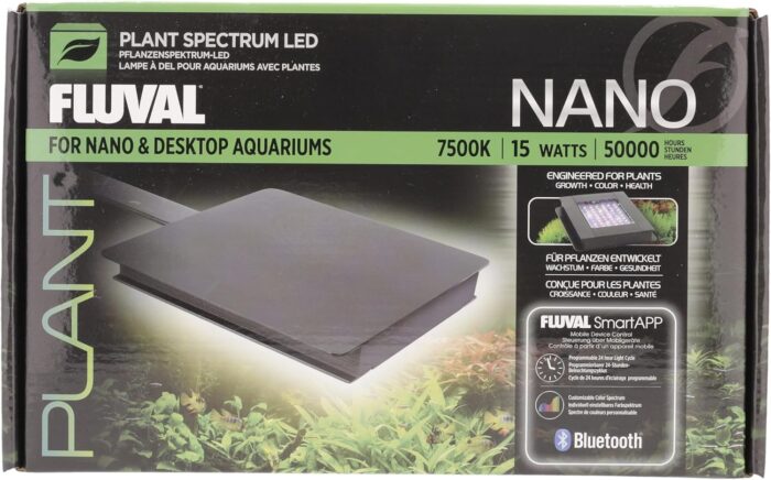 Fluval Plant Nano LED Aquarium Lighting with Bluetooth, 15 Watts - Image 5