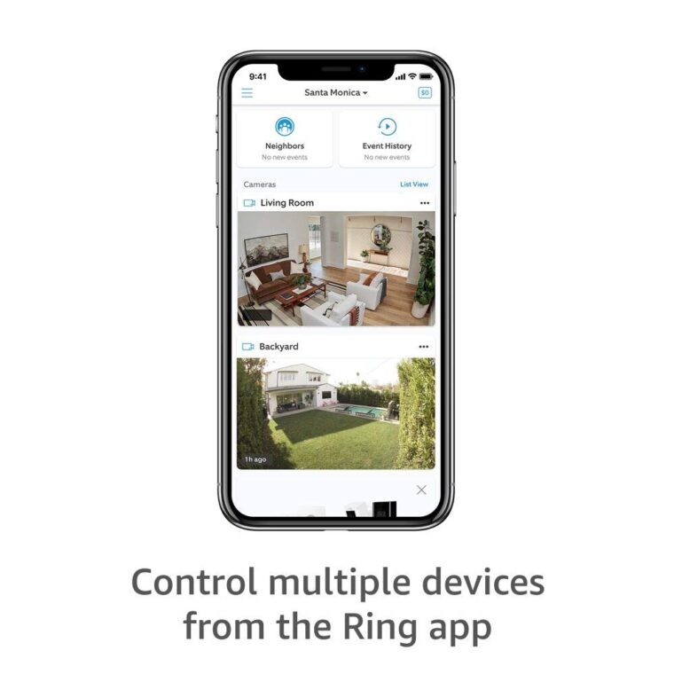 Like-New Ring Stick Up Cam Battery HD security camera with custom privacy controls, Simple setup, Works with Alexa - White - Image 5