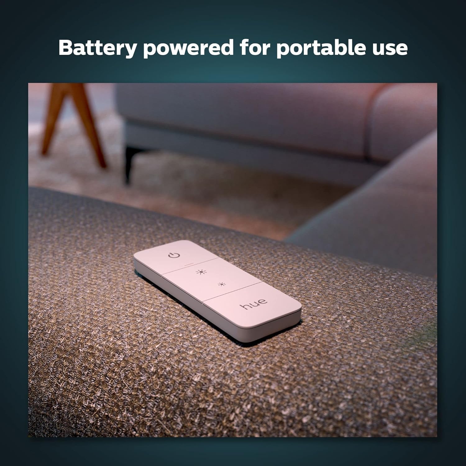 Philips Hue Smart Dimmer Switch with Remote, White - 1 Pack - Turns Hue Lights On, Off, Dims or Brightens - Requires Hue Bridge - Easy, No-Wire Installation - Image 5