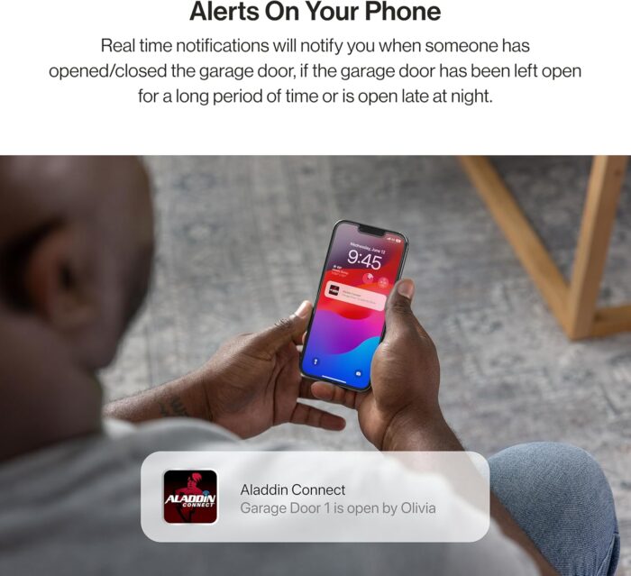 Genie Aladdin Connect - WiFi Smart Garage Door Opener–Monitor, Open and Close from Anywhere with Smartphone (iPhone or Android) Compatible with Amazon Alexa & Google Assistant (Item Ships in Box) - Image 12
