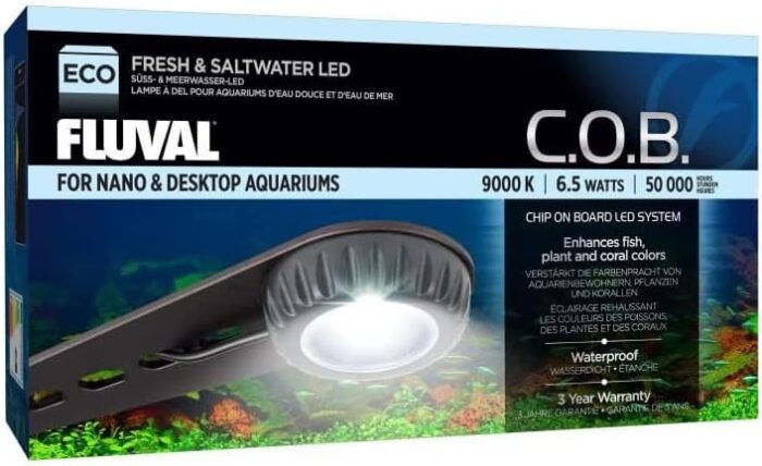 Fluval C.O.B. (Chip On Board) Nano Aquarium LED Lighting, 6.5 Watts - Image 2