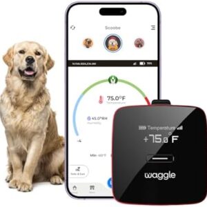 Waggle RV/Pet Safety Temperature Monitor - Lite | 4G LTE | Instant Power Outage/Temp/Humidity Alerts for RVers & Home