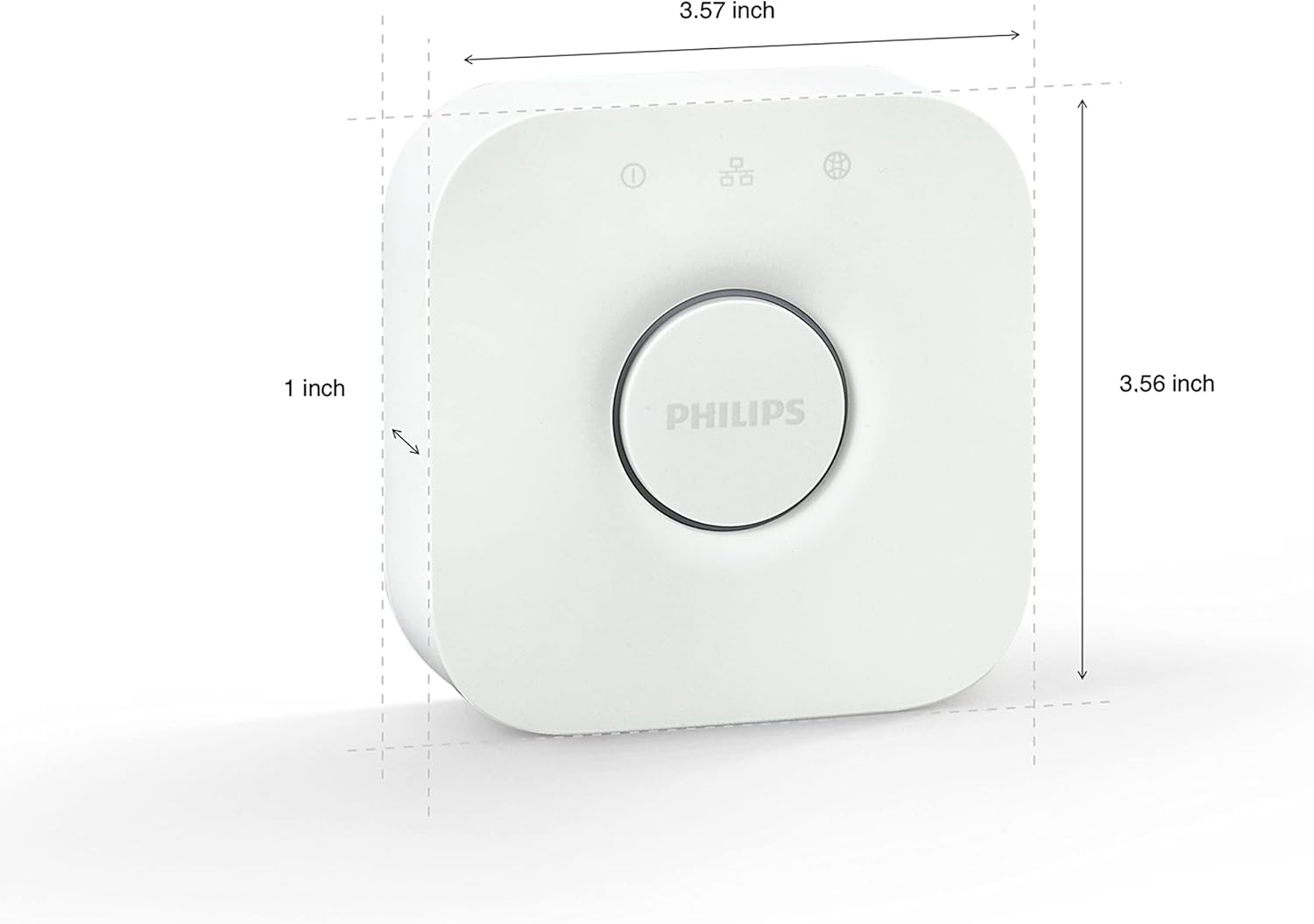Philips Hue Bridge - Unlock the Full Potential of Hue - Multi-Room and Out-of-Home Control - Create Automations and Zones - Secure, Stable Connection Won't Strain Your Wi-Fi - Works with Voice, Matter - Image 5