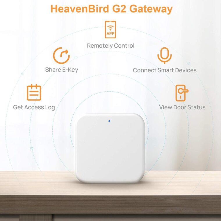 G2 Wi-Fi Gateway Bluetooth Gateway for TT Lock App and DD Lock App, Gateway for Smart Door Lock, Fingerprint Lock, Only Work 2.4G Wi-Fi, Remote Control, G2 Hub Work with Alexa Voice Control - Image 7