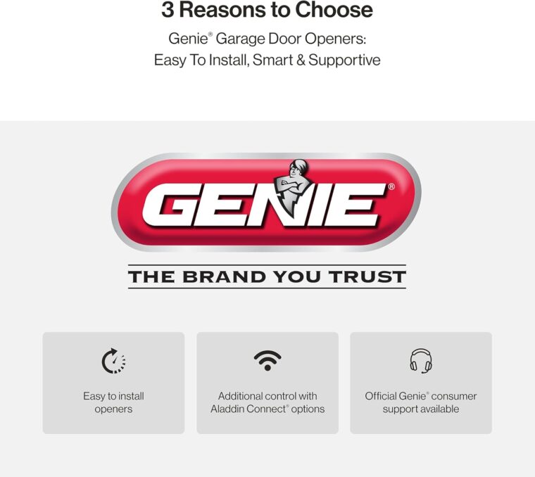 Genie StealthDrive 7155 Connect Smartphone-Controlled Belt Drive Garage Door Opener - 1 Each - Image 12
