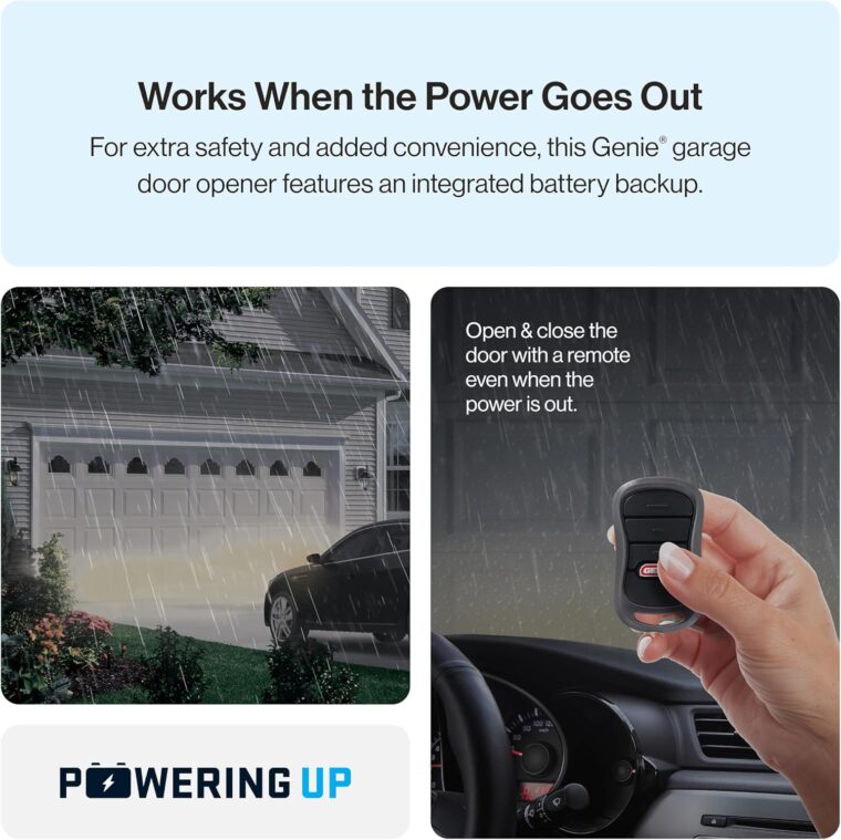 Genie StealthDrive 7155 Connect Smartphone-Controlled Belt Drive Garage Door Opener - 1 Each - Image 7