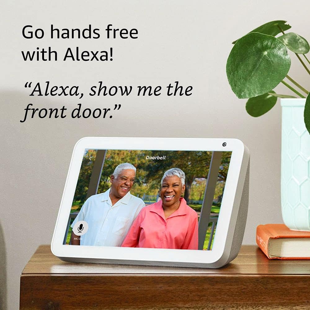 Blink Video Doorbell (newest model) + Sync Module 2 | Two-year battery life, Two-way audio, HD video, motion and chime app alerts and Alexa enabled — wired or wire-free (White) - Image 5