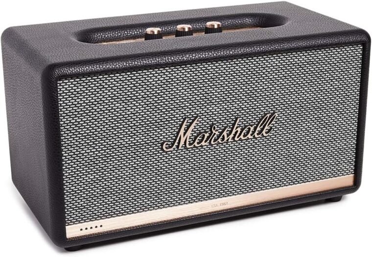 Marshall Stanmore II Wireless Wi-Fi Alexa Voice Smart Speaker - Black
