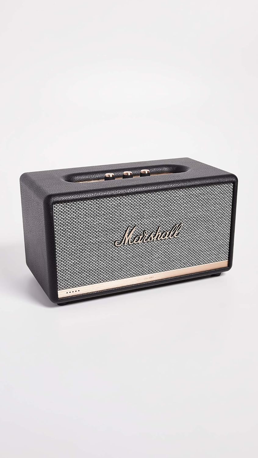 Marshall Stanmore II Wireless Wi-Fi Alexa Voice Smart Speaker - Black - Image 2