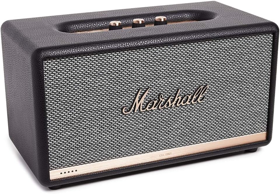 Marshall Stanmore II Wireless Wi-Fi Alexa Voice Smart Speaker - Black