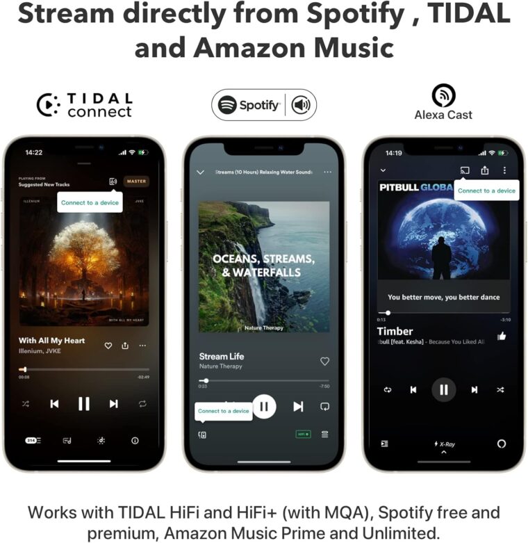 WiiM Mini AirPlay 2 Wireless Audio Streamer, Multiroom Stereo, Preamplifier, Works with Alexa and Siri Voice Assistants, Stream Hi-Res Audio from Spotify, Amazon Music and More - Image 5