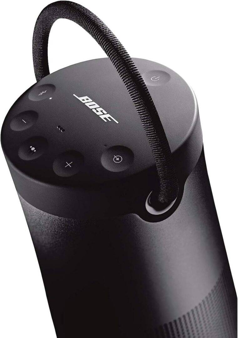Bose SoundLink Revolve+ (Series II) Bluetooth Speaker, Portable Speaker with Microphone, Wireless and Water Resistant with 360 Degree Sound, Long Lasting Battery and Handle, Black - Image 4
