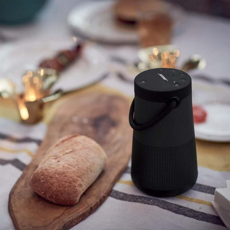 Bose SoundLink Revolve+ (Series II) Bluetooth Speaker, Portable Speaker with Microphone, Wireless and Water Resistant with 360 Degree Sound, Long Lasting Battery and Handle, Black - Image 6
