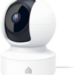 Kasa 2K QHD Security Camera Pan/Tilt, Starlight Sensor for Color Night Vision, Motion Detection for Baby & Pet Monitor, 2-Way Audio, Cloud & SD Card Storage, Works with Alexa & Google Home (KC410S)