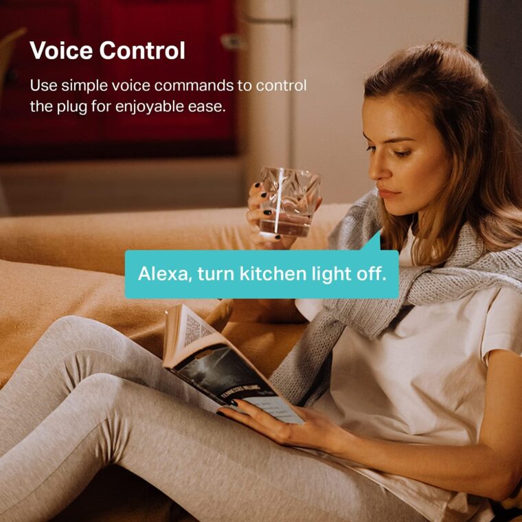 Kasa Smart Plug Ultra Mini 15A, Smart Home Wi-Fi Outlet Works with Alexa, Google Home & IFTTT, No Hub Required, UL Certified, 2.4G WiFi Only, 1-Pack(EP10), White - Image 5