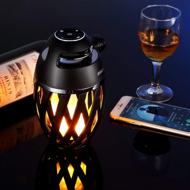 Gifts for Men, Him, Outdoor Bluetooth Speaker, Unique Gifts for Men Him Dad, Wireless Speaker Waterproof with Torch Light, BT5.0 with HD Audio and Enhance Bass, Birthdays Gifts for Men Her Women - Image 2