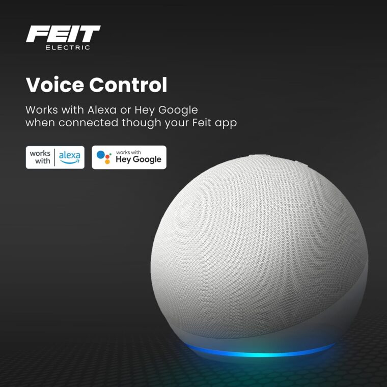 Feit Electric Smart Security Camera, 2.4GHz WiFi Smart Home Camera with Motion Detection, Night Vision, 2-Way Audio, 1080p HD Battery Powered, White, CAM/WM/WiFi/BAT - Image 11