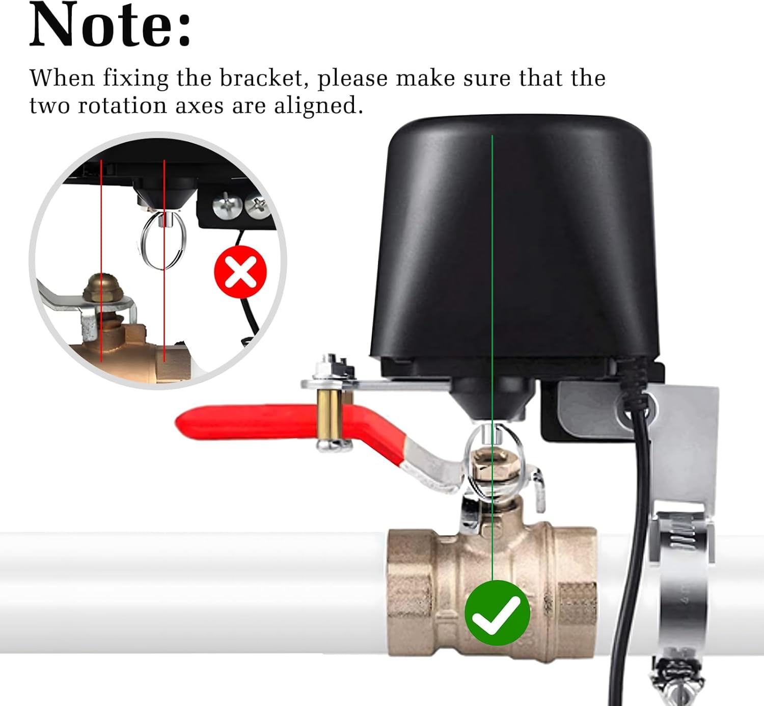 Owfeel WiFi Smart Valve WiFi Control Water Valve Compatible with Alexa, Google and Application Program iOS/Android - Image 4