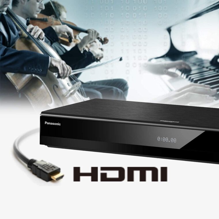 Panasonic Streaming 4K Blu Ray Player with Dolby Vision and HDR10+ Ultra HD Premium Video Playback, Hi-Res Audio, Voice Assist - DP-UB820-K (Black) - Image 6