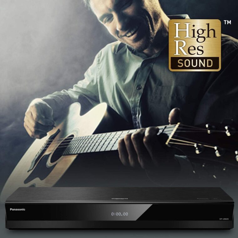 Panasonic Streaming 4K Blu Ray Player with Dolby Vision and HDR10+ Ultra HD Premium Video Playback, Hi-Res Audio, Voice Assist - DP-UB820-K (Black) - Image 7