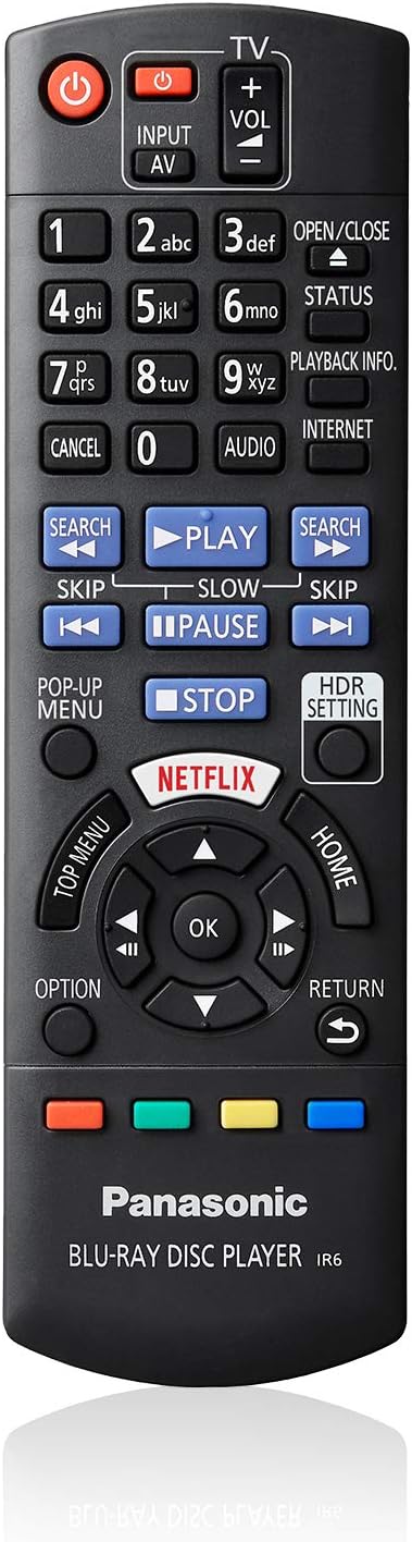 Panasonic Streaming 4K Blu Ray Player with Dolby Vision and HDR10+ Ultra HD Premium Video Playback, Hi-Res Audio, Voice Assist - DP-UB820-K (Black) - Image 12