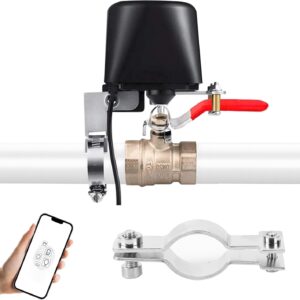Owfeel WiFi Smart Valve WiFi Control Water Valve Compatible with Alexa, Google and Application Program iOS/Android