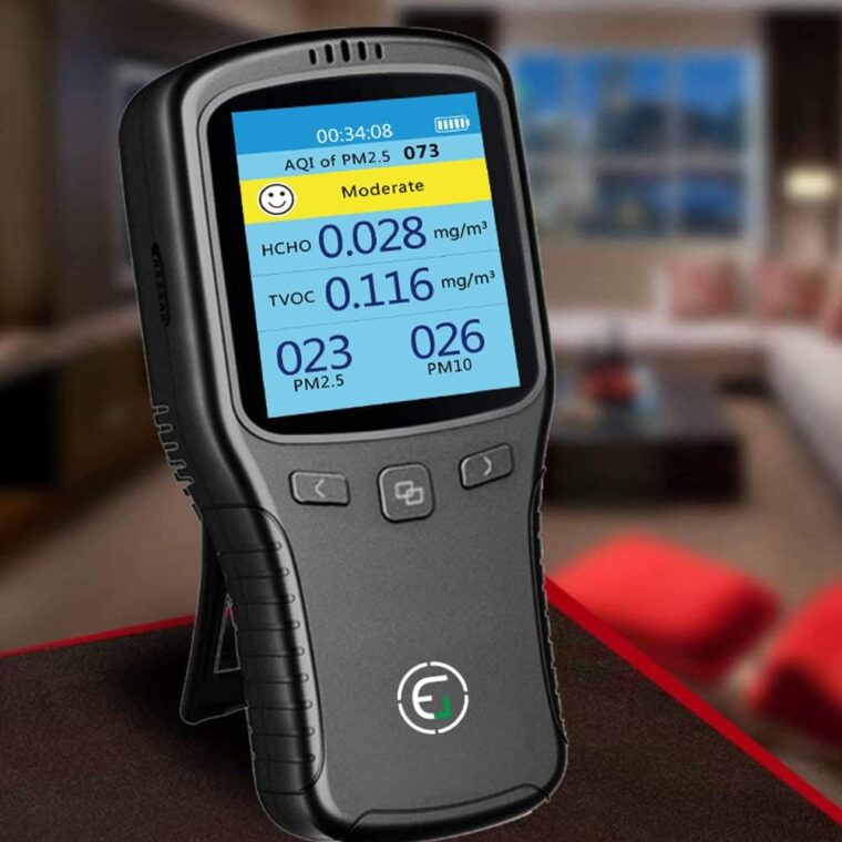 EG Air Quality Monitor, Formaldehyde Detector, Pollution Meter, Sensor, Tester; Detect & Test Indoor Pollution, TVOC Volatile Organic Compound Gas, PM2.5 2.5 Micron Particulate Matter Dust; eBook - Image 6