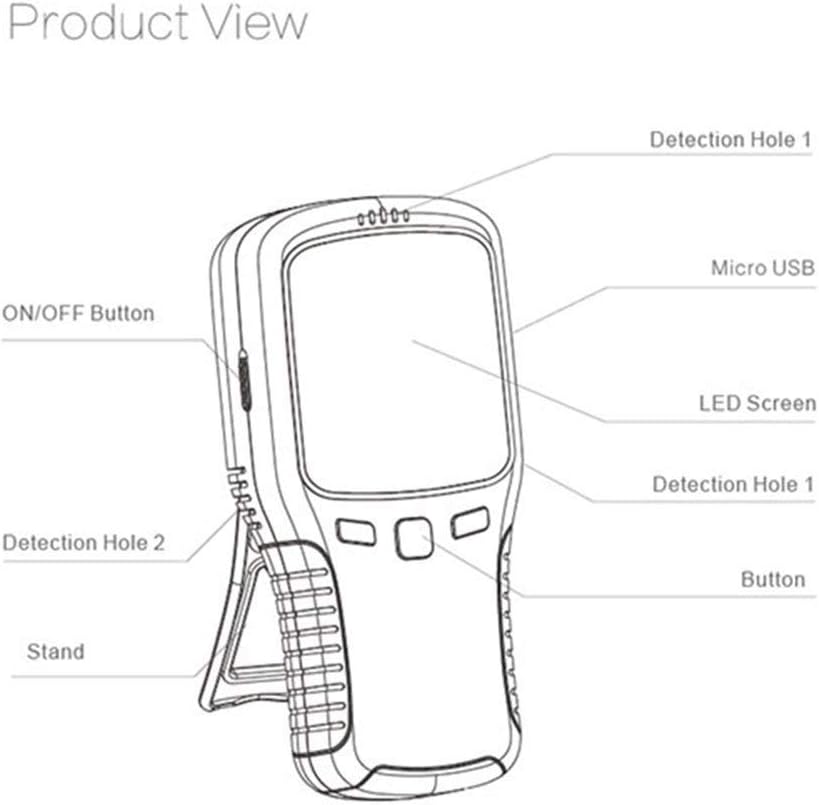 EG Air Quality Monitor, Formaldehyde Detector, Pollution Meter, Sensor, Tester; Detect & Test Indoor Pollution, TVOC Volatile Organic Compound Gas, PM2.5 2.5 Micron Particulate Matter Dust; eBook - Image 8