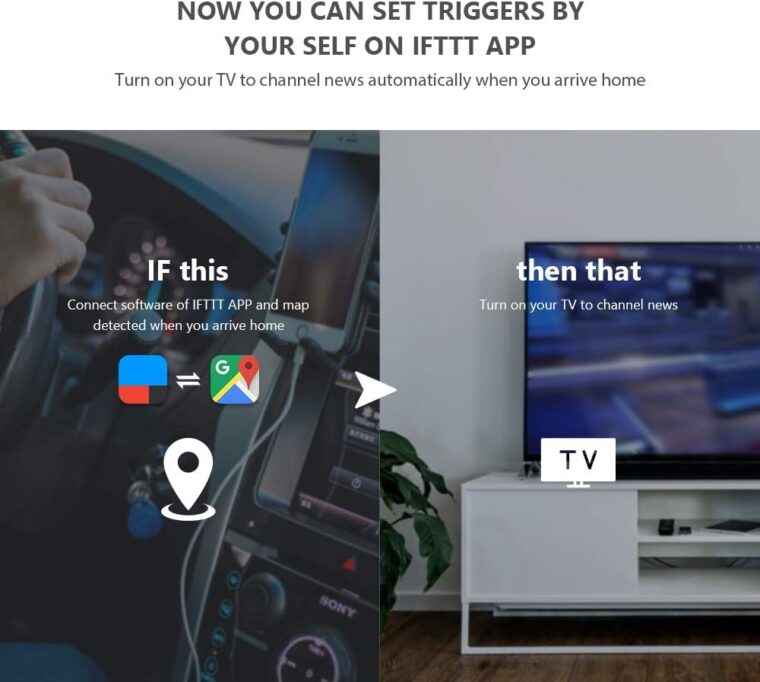 BroadLink RM4 pro IR and RF Universal Remote, All in One Hub Code Learning Wi-Fi Remote Control for TV Air Conditioner STB Audio, Curtain Motor, Works with Alexa, Google Home, IFTTT - Image 7