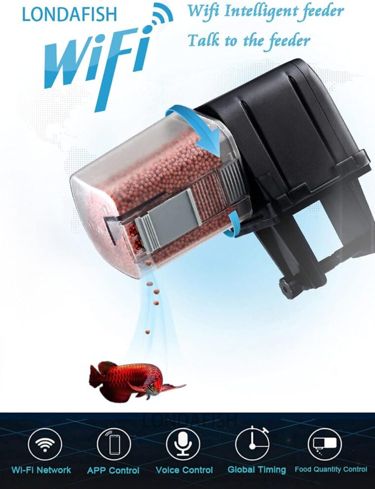 LONDAFISH Fish Feeder, Plastic, Multiple Pets - Image 2