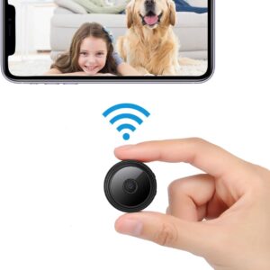 Secrect Camera Mini Spy Camera WiFi Hidden Camera Video Recorder Small Camera for Spying Room Camera Night Vision Home Security Camera Nanny Cam Pet Camera Baby Camera