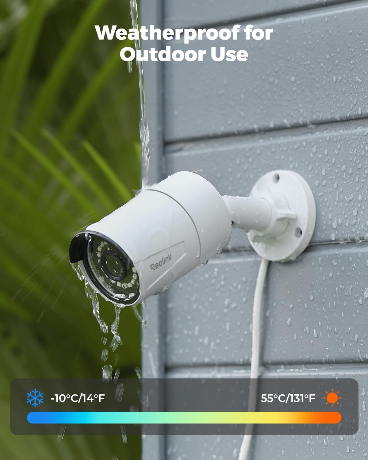 REOLINK 5MP Security PoE IP Camera, Person/Vehicle/Pet Detection, Time-Lapse, 100ft IR Night Vision, Work with Smart Home, Support 256GB SD Card, Surveillance Outdoor Indoor, RLC-510A - Image 6