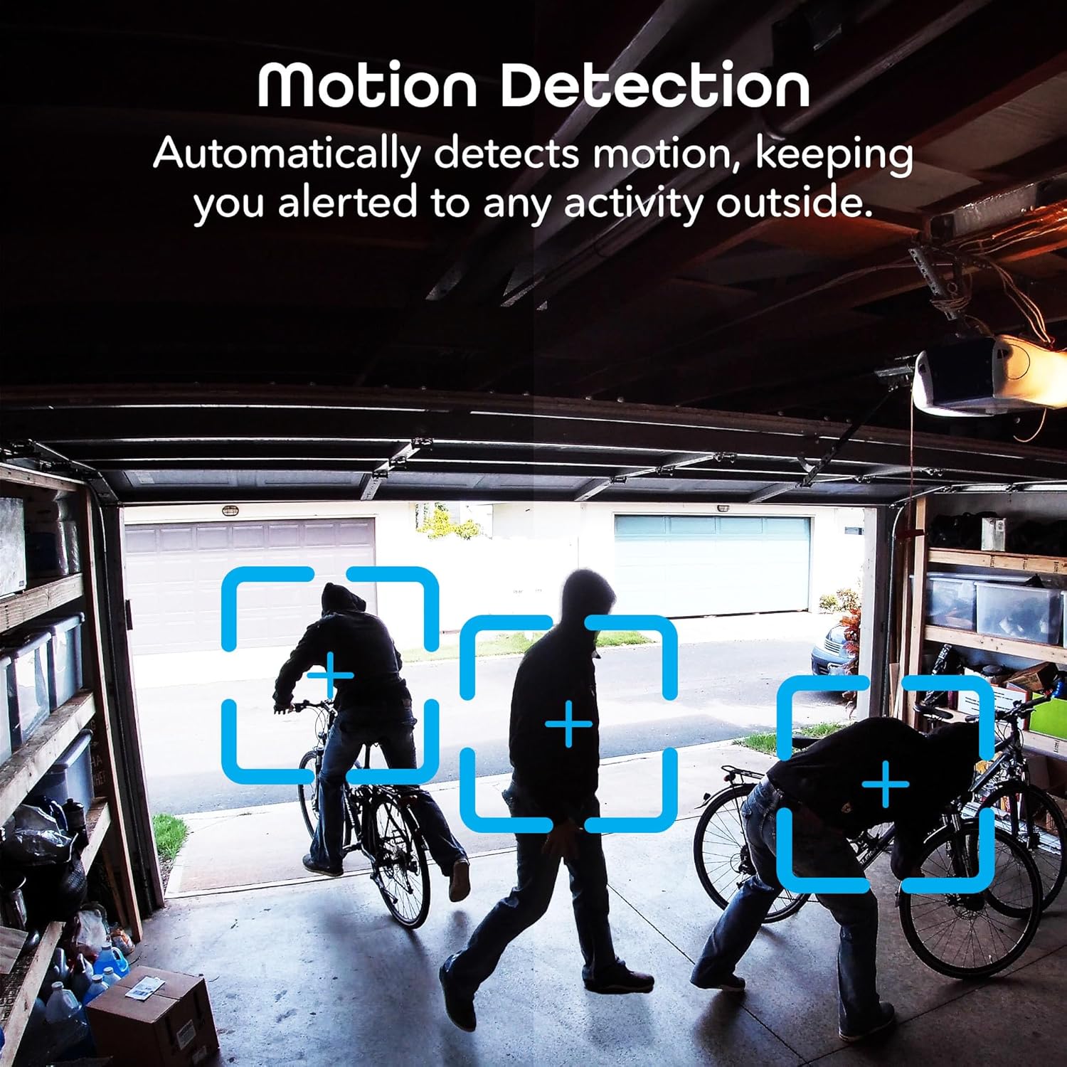 Geeni Hawk 3 1080P Outdoor Security Camera – 1-Pack Weatherproof Outdoor Cameras for Home Security Motion & Sound Detection and Night Vision, Supports Alexa & Google - Image 3