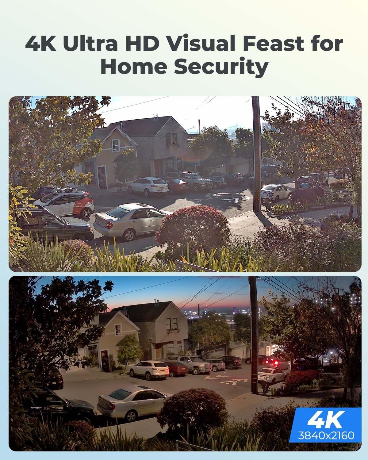 REOLINK 4K/8MP Security PoE IP Camera, Human/Vehicle/Pet Detection, Time-Lapse, 100ft IR Night Vision, Work with Smart Home, Up to 256GB microSD Card, Surveillance Outdoor Indoor, RLC-810A - Image 6