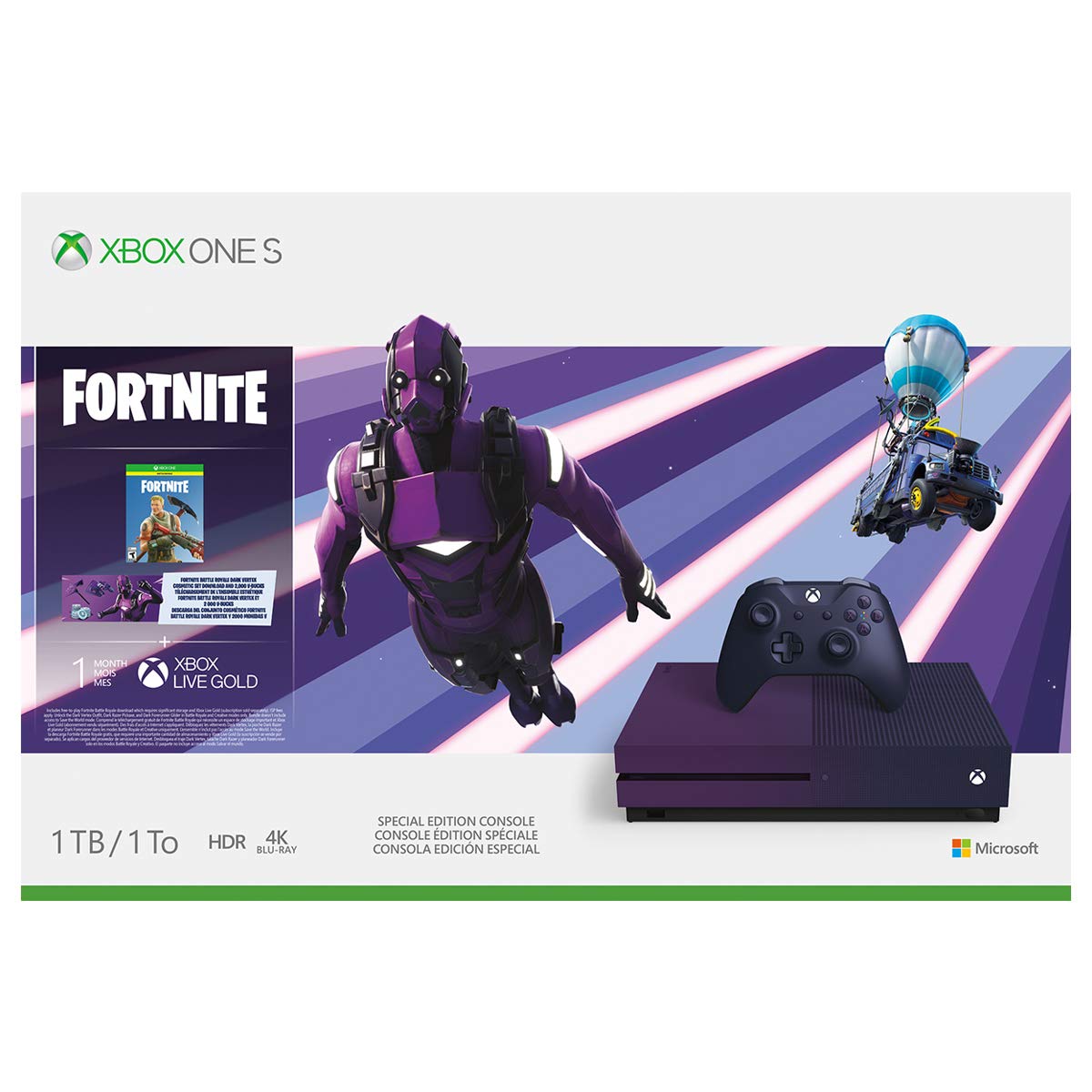 Xbox One S 1TB Console - Fortnite Battle Royale Special Edition Bundle (Discontinued) - Image 2
