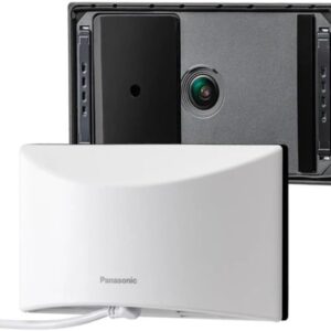 Panasonic HomeHawk Window Home Monitoring Camera for Outdoor Monitoring, Mounts to Inside Window, Color Night Vision, Wide Angle, 24/7 Full HD Recording, Person Detection, Alexa Compatible KX-HNC500