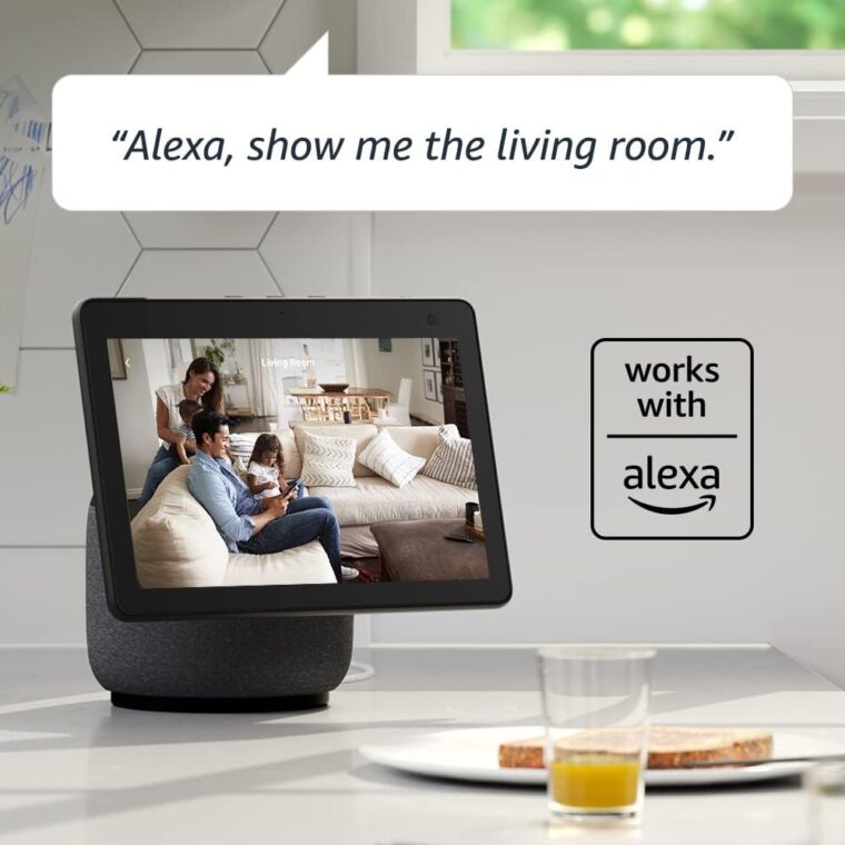 Blink Mini - Compact indoor plug-in smart security camera, 1080p HD video, night vision, motion detection, two-way audio, easy set up, Works with Alexa – 2 cameras (Black) - Image 5