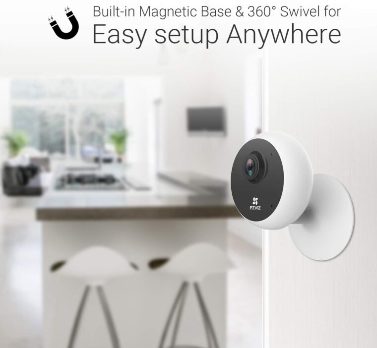 EZVIZ Indoor Security Camera 1080P WiFi Baby Monitor, Smart Motion Detection, Two-Way audio, 40ft Night Vision, Works with Alexa & Google Assistant(C1C) - Image 5
