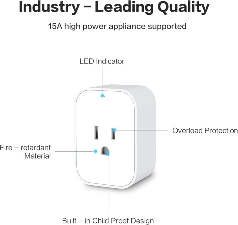 Aqara Smart Plug Plus Smart Light Switch (No Neutral, Single Rocker), with Energy Monitoring, Scheduling and Voice Control, Compatible with Alexa, Google Assistant, IFTTT, and Apple HomeKit Compatible - Image 5