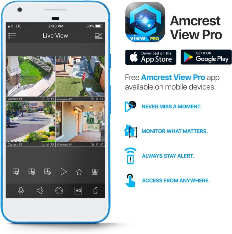 Amcrest UltraHD 5MP Outdoor POE Camera 2592 x 1944p Bullet IP Security Camera, Outdoor IP67 Waterproof, 103° Viewing Angle, 2.8mm Lens, 98.4ft Night Vision, 5-Megapixel, IP5M-B1186EW-28MM (White) - Image 9