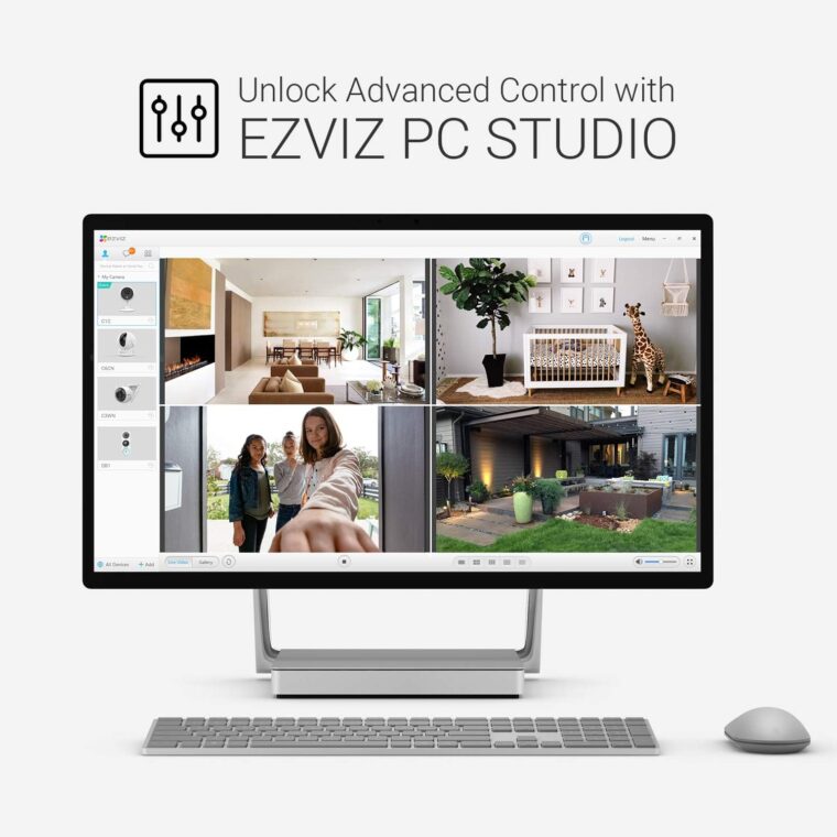 EZVIZ Indoor Security Camera 1080P WiFi Baby Monitor, Smart Motion Detection, Two-Way audio, 40ft Night Vision, Works with Alexa & Google Assistant(C1C) - Image 8