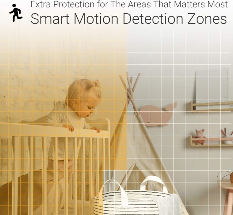 EZVIZ Indoor Security Camera 1080P WiFi Baby Monitor, Smart Motion Detection, Two-Way audio, 40ft Night Vision, Works with Alexa & Google Assistant(C1C) - Image 4