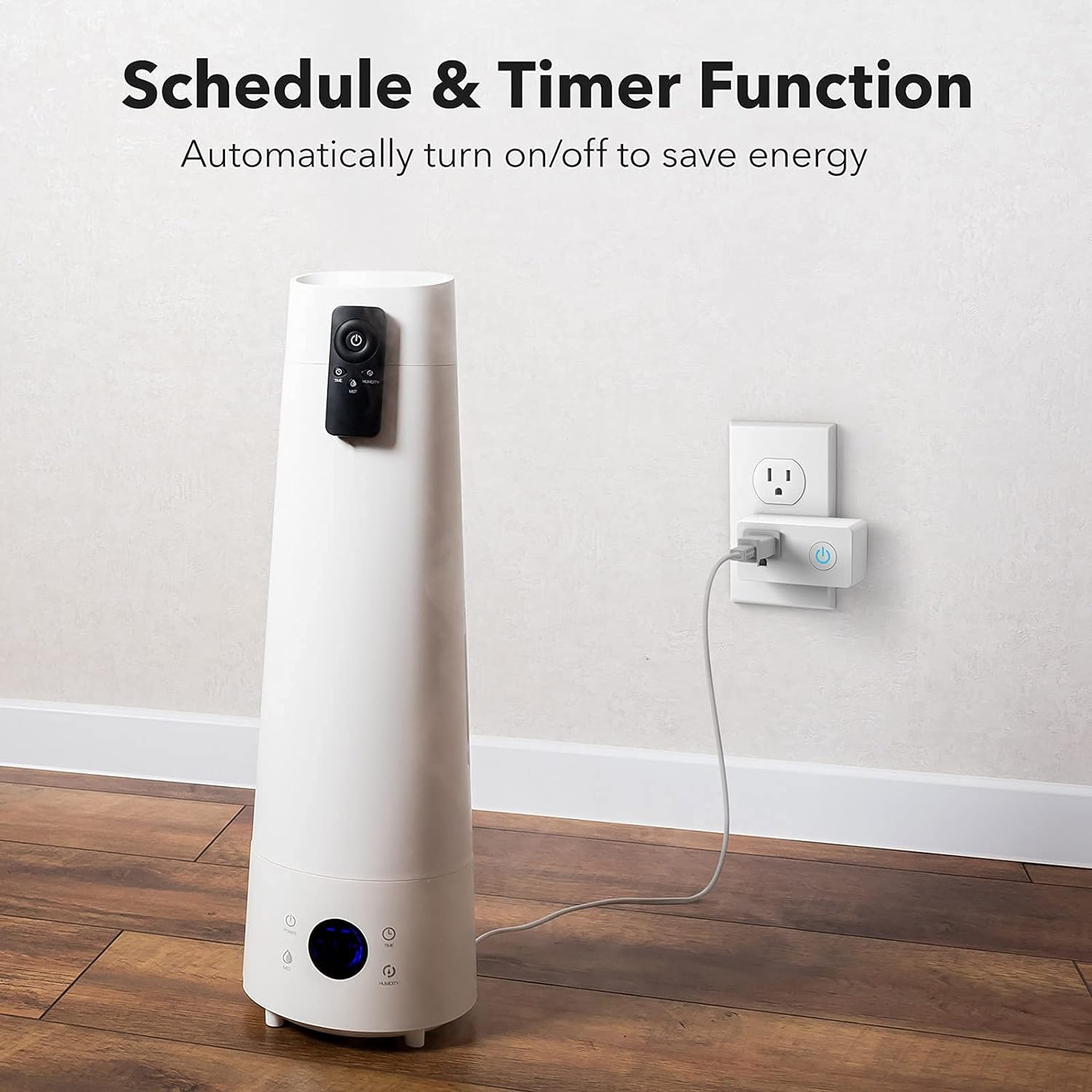 BN-LINK WiFi Heavy Duty Smart Plug Outlet, No Hub Required with Timer Function, White, Compatible with Alexa and Google Assistant, 2.4 Ghz Network Only (4 Pack) - Image 5