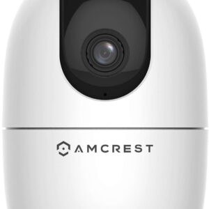 Amcrest 1080P WiFi Camera Indoor, Nanny Cam, Dog Camera, Sound & Baby Monitor, Human & Pet Detection, Motion-Tracking, Phone App, Pan/Tilt Wireless IP Camera, Night Vision, Smart Home ASH21-W