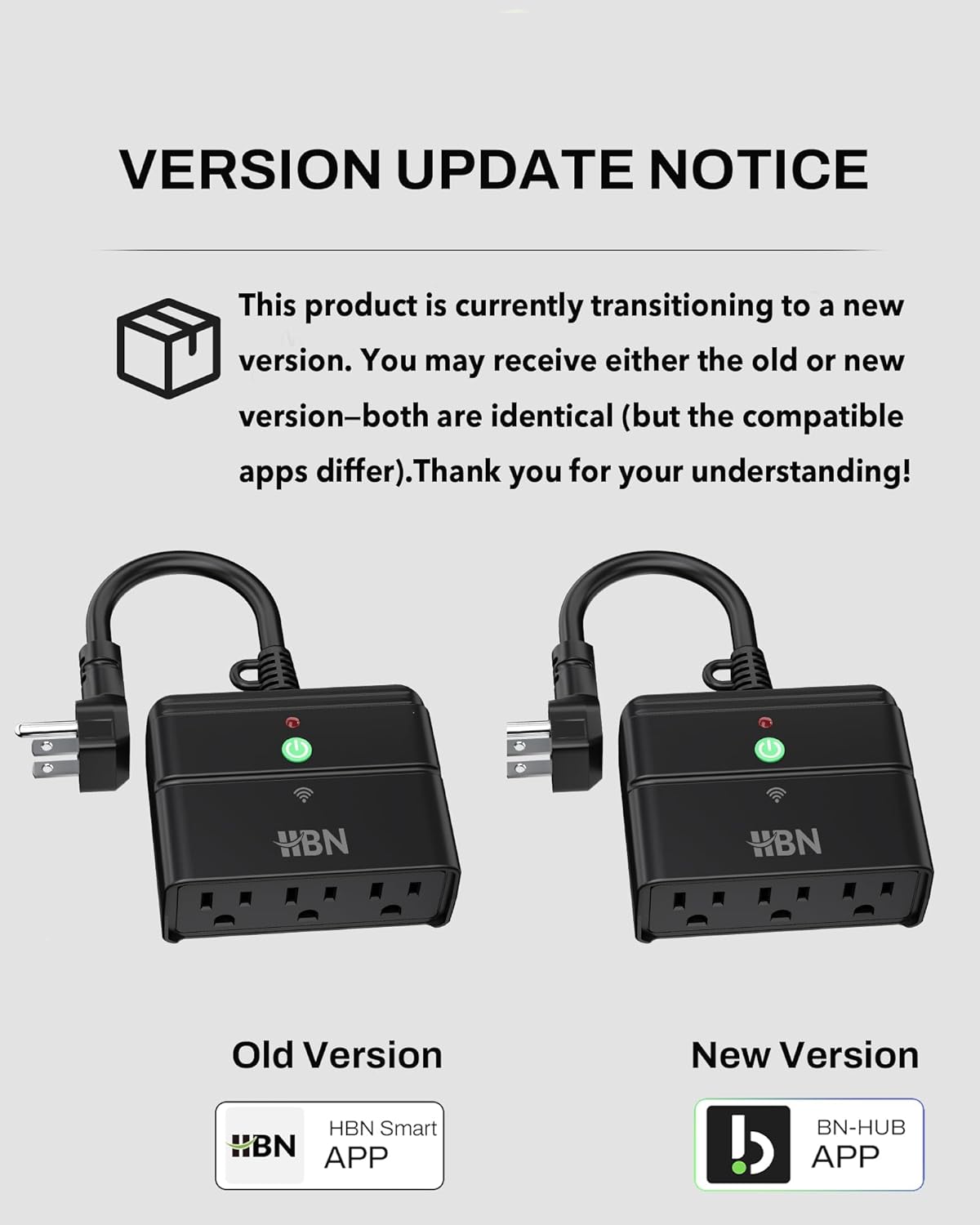 HBN Outdoor Smart Plug,Wi-Fi Heavy Duty Outlet with 3 Independent Outlets,Compatible with Alexa and Google Assistant,IP44 Waterproof,Voice & APP Control Outlet,No Hub Required,ETL Listed - Image 7