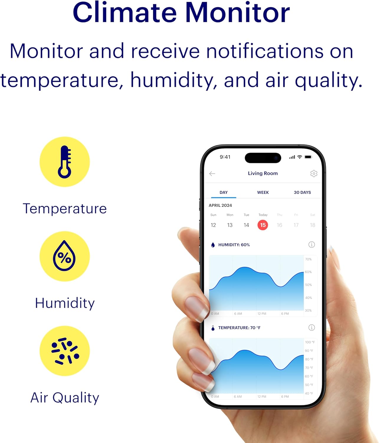 Canary Pro Indoor Home Security Camera 1080p HD WiFi IP | 24/7 Watch Live Video, Siren, Climate Monitor, Motion Alerts, Two-Way Talk, Night Vision, 10x Zoom, Private Mode, Works with Alexa and More - Image 7