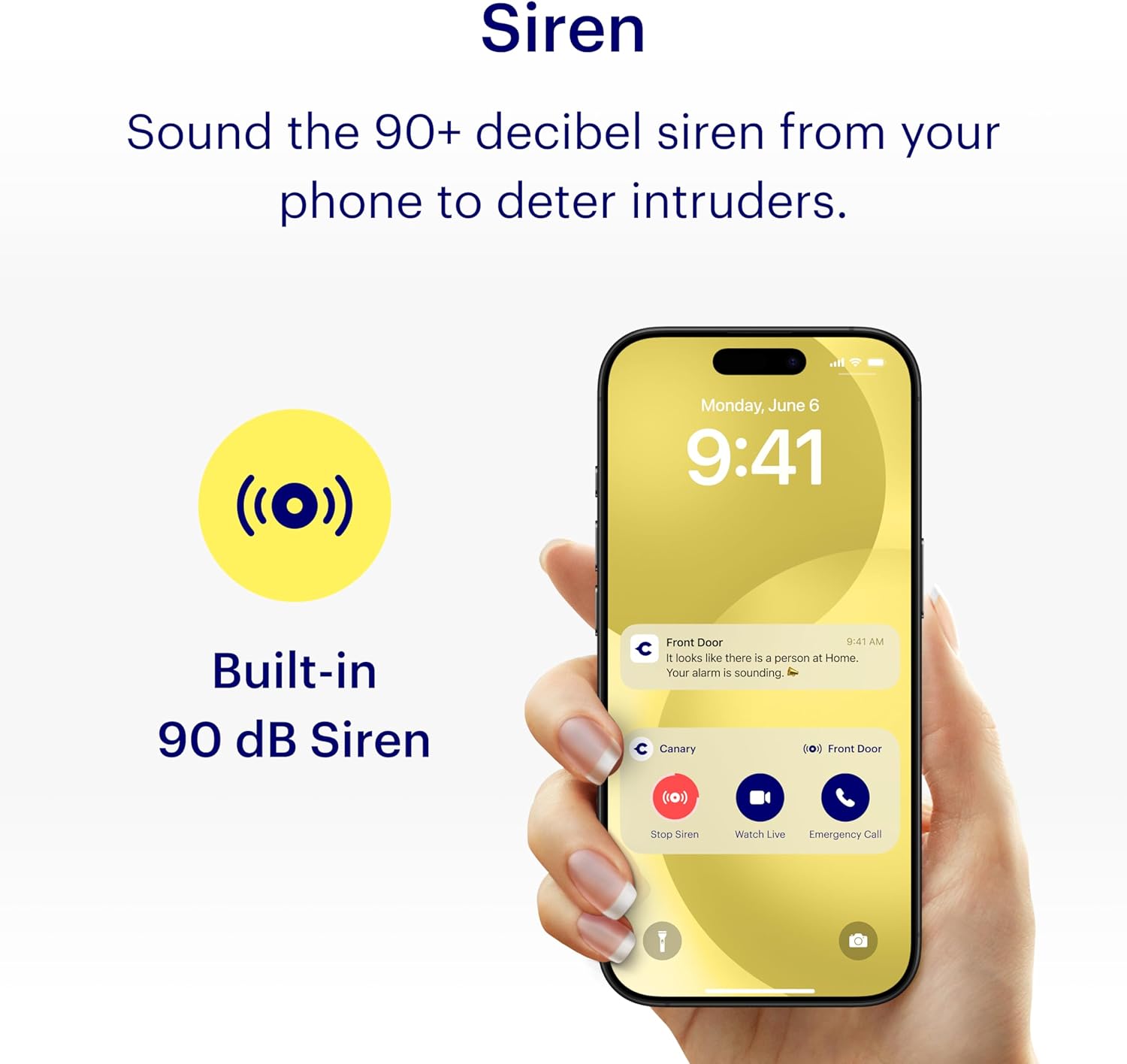 Canary Pro Indoor Home Security Camera 1080p HD WiFi IP | 24/7 Watch Live Video, Siren, Climate Monitor, Motion Alerts, Two-Way Talk, Night Vision, 10x Zoom, Private Mode, Works with Alexa and More - Image 3