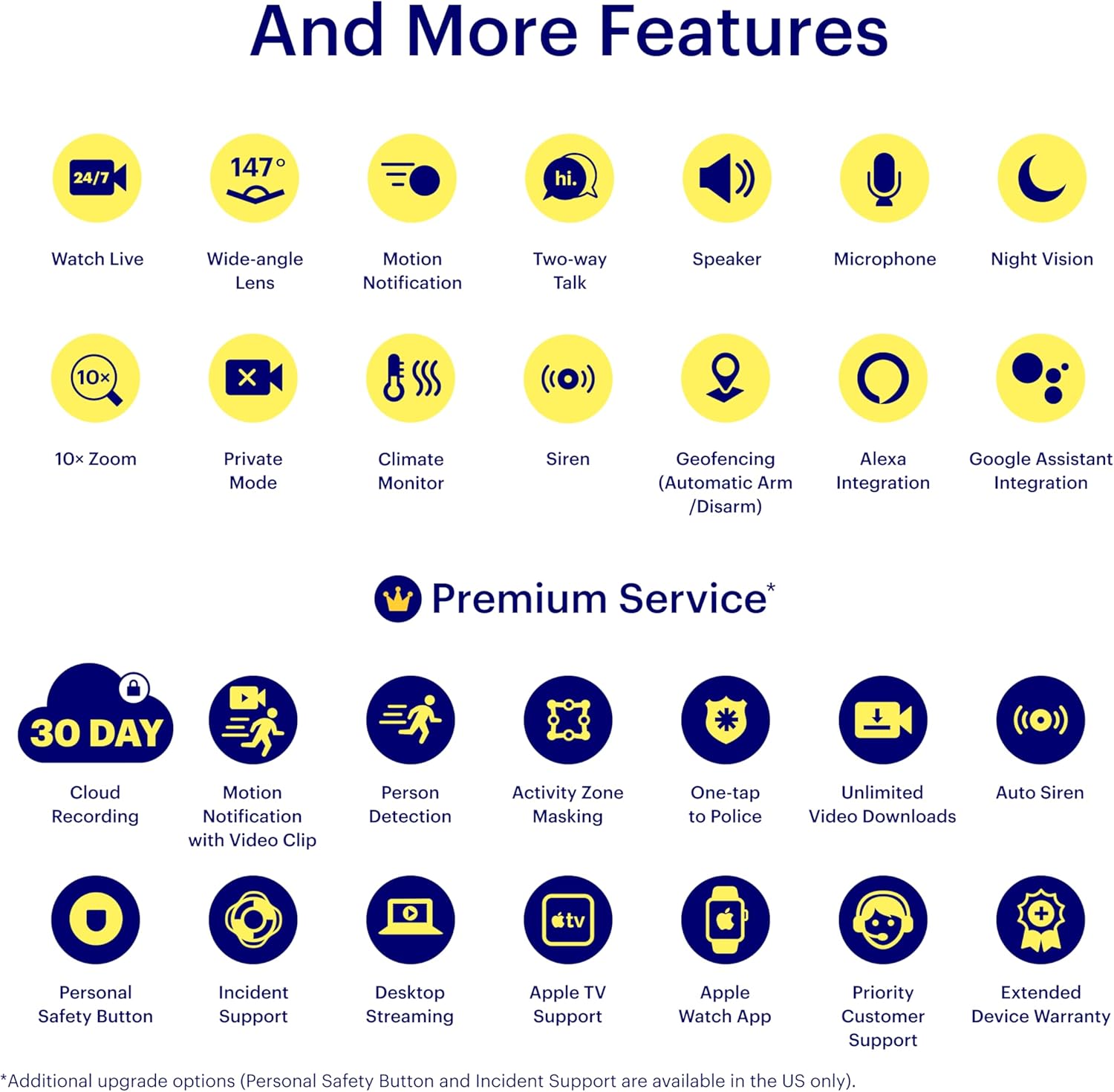 Canary Pro Indoor Home Security Camera 1080p HD WiFi IP | 24/7 Watch Live Video, Siren, Climate Monitor, Motion Alerts, Two-Way Talk, Night Vision, 10x Zoom, Private Mode, Works with Alexa and More - Image 6