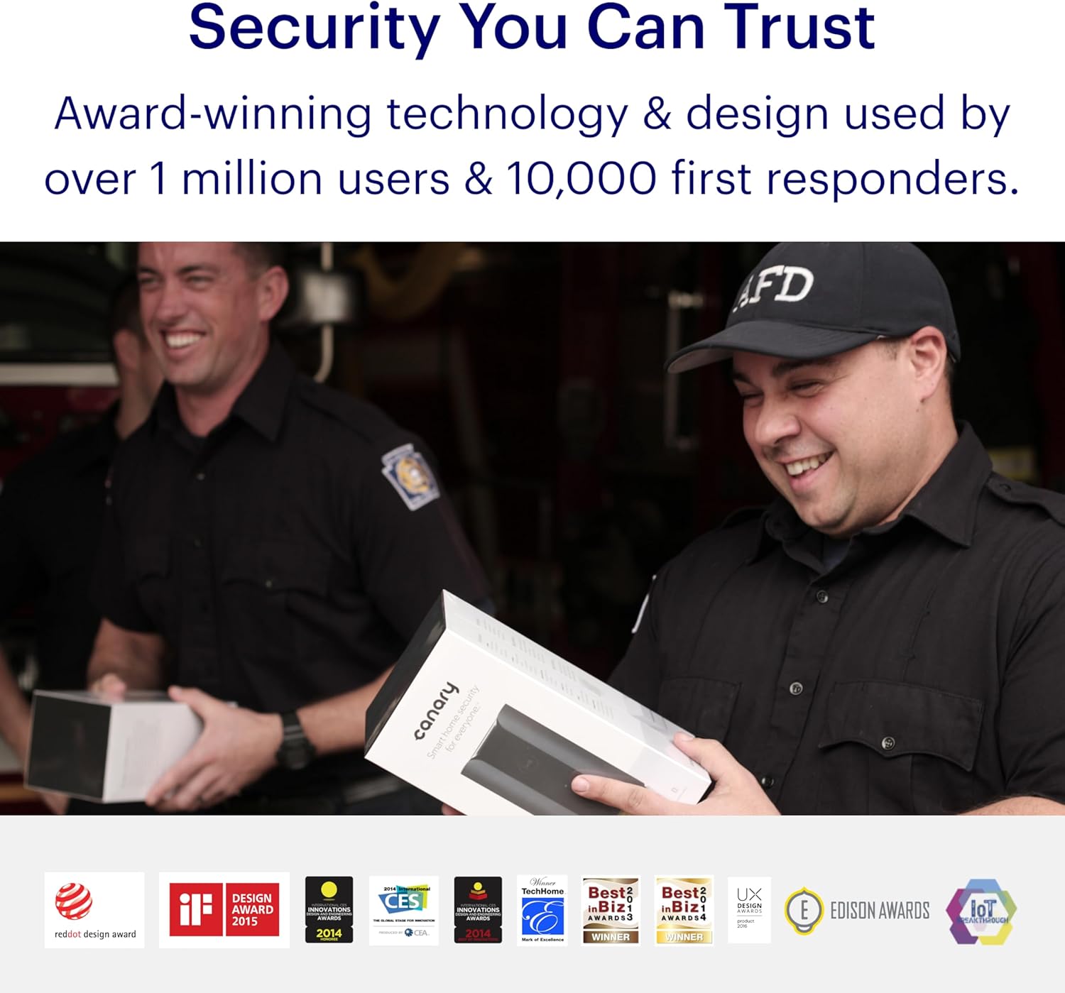 Canary Pro Indoor Home Security Camera 1080p HD WiFi IP | 24/7 Watch Live Video, Siren, Climate Monitor, Motion Alerts, Two-Way Talk, Night Vision, 10x Zoom, Private Mode, Works with Alexa and More - Image 4